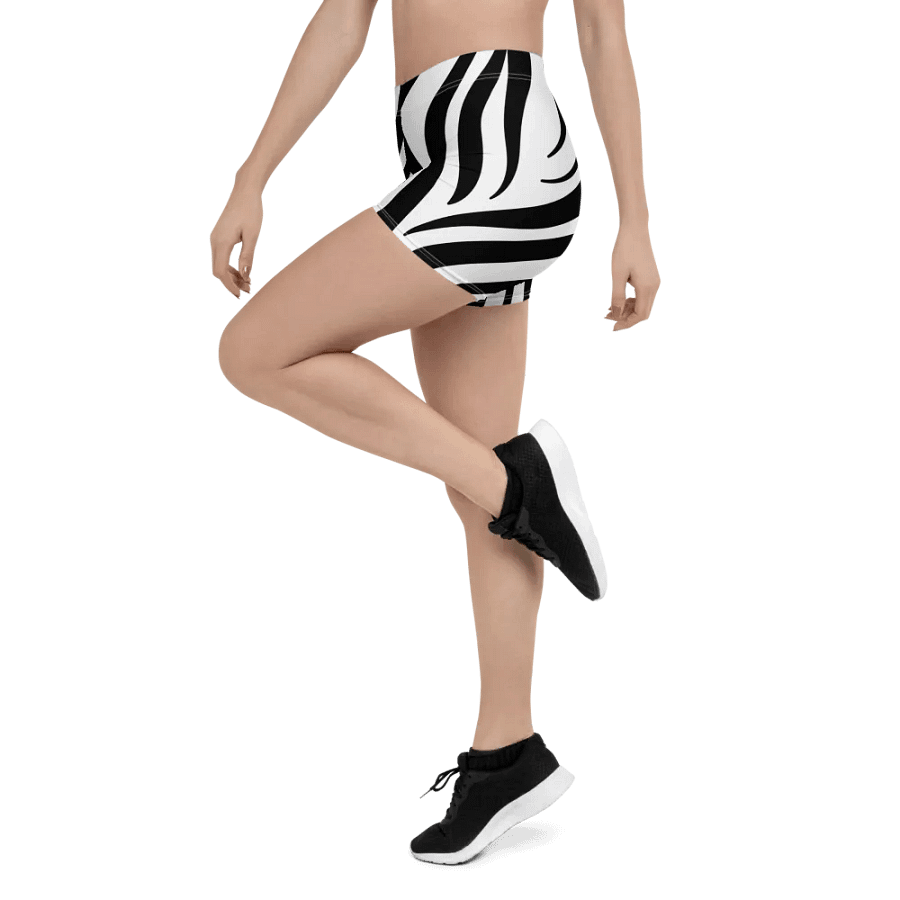 Zebra Stripes All-Over Print Shorts product image (4)