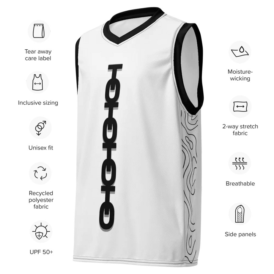 Redefine Performance Recycled OVT Basketball Jersey product image (7)