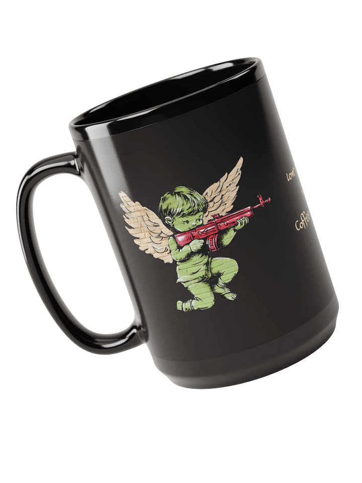 Angelic Rebels Black Glossy Mug product image (2)