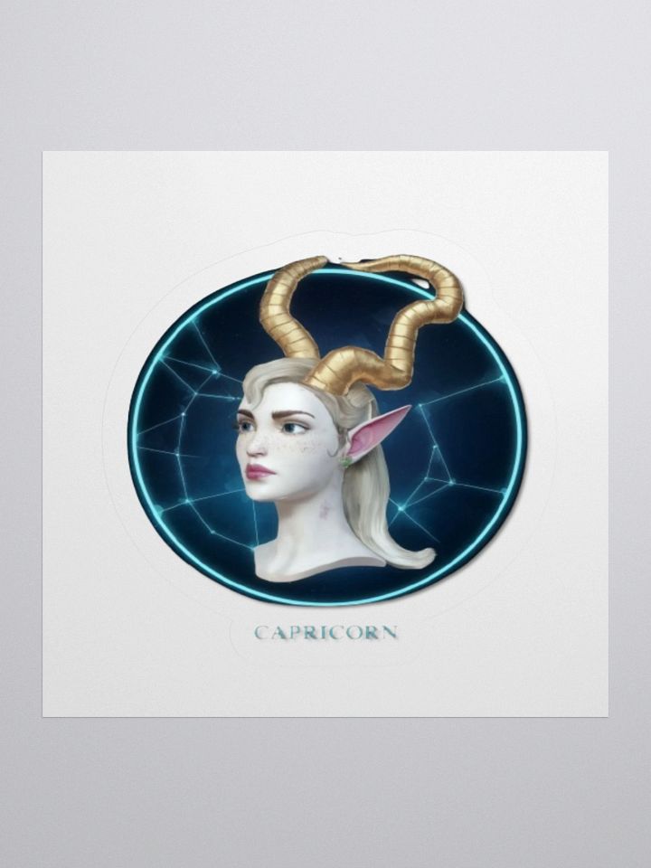 Capricorn Kiss-Cut Sticker product image (1)