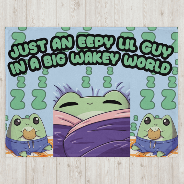 Just a eepy lil guy Blankie product image (2)