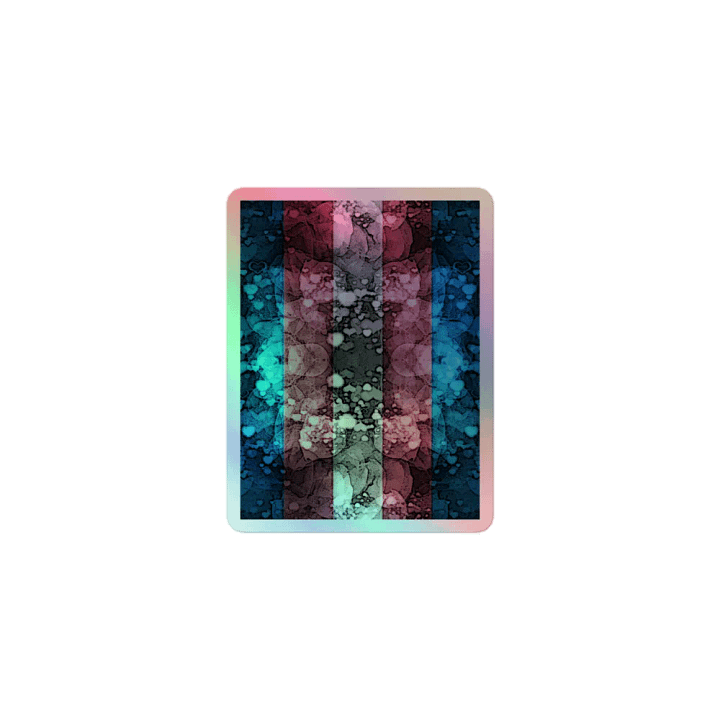 Transgender Pride Flag Sticker (Textured Variation) product image (1)