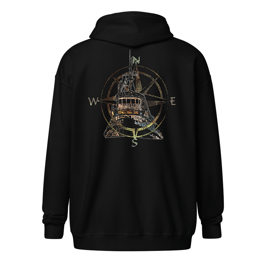 Compass Rose Pacific Falcon Zip Hoodie product image (1)