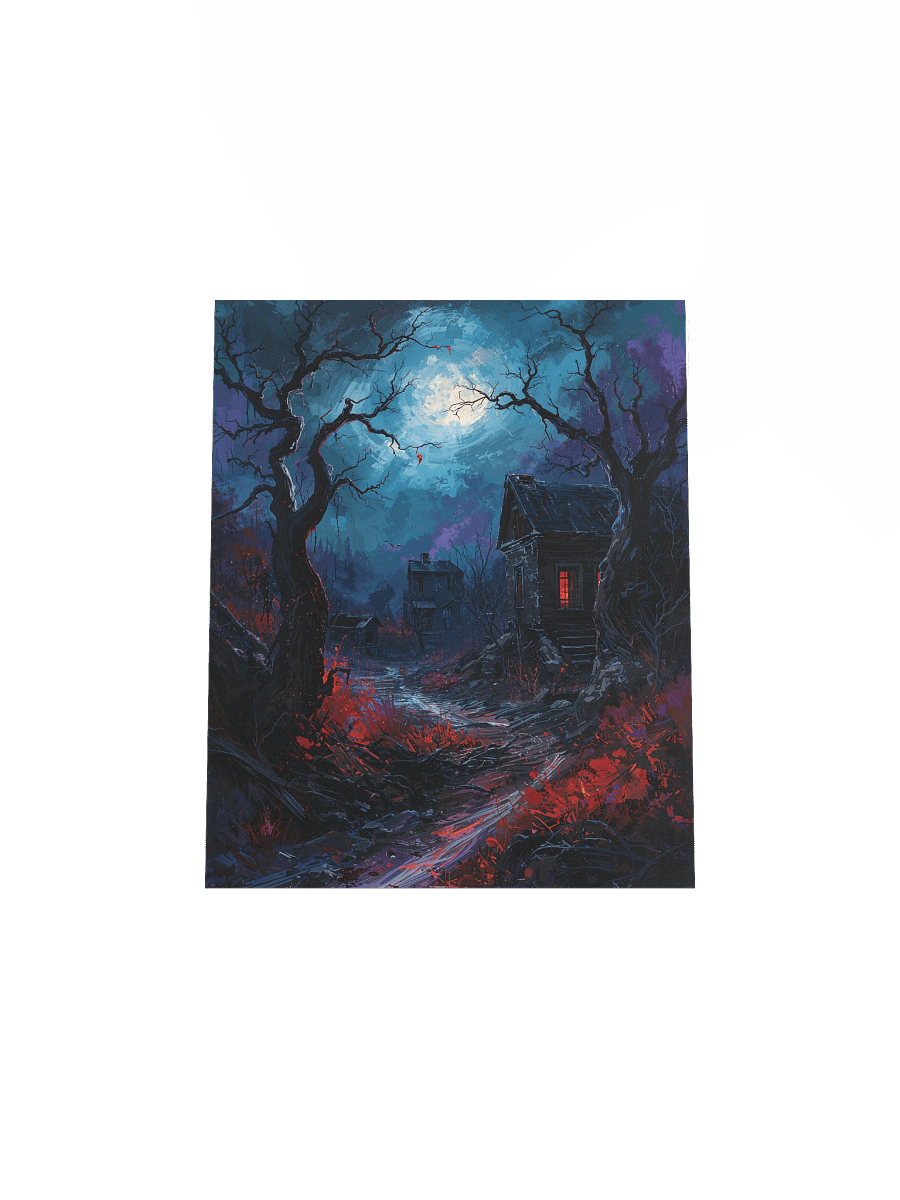 Whispers Beneath the Moonlight Matte Poster product image (25)