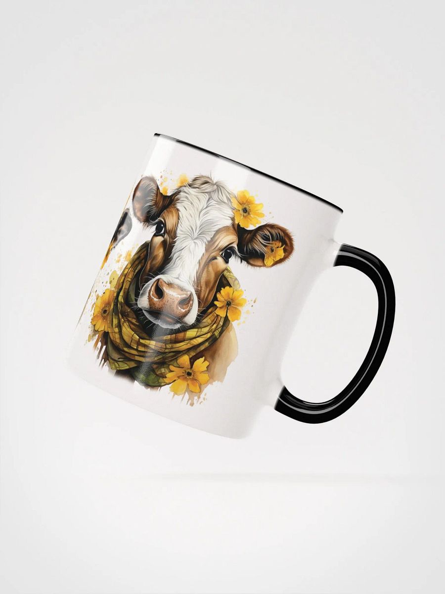 Sunflower Cow Accent Mug product image (3)