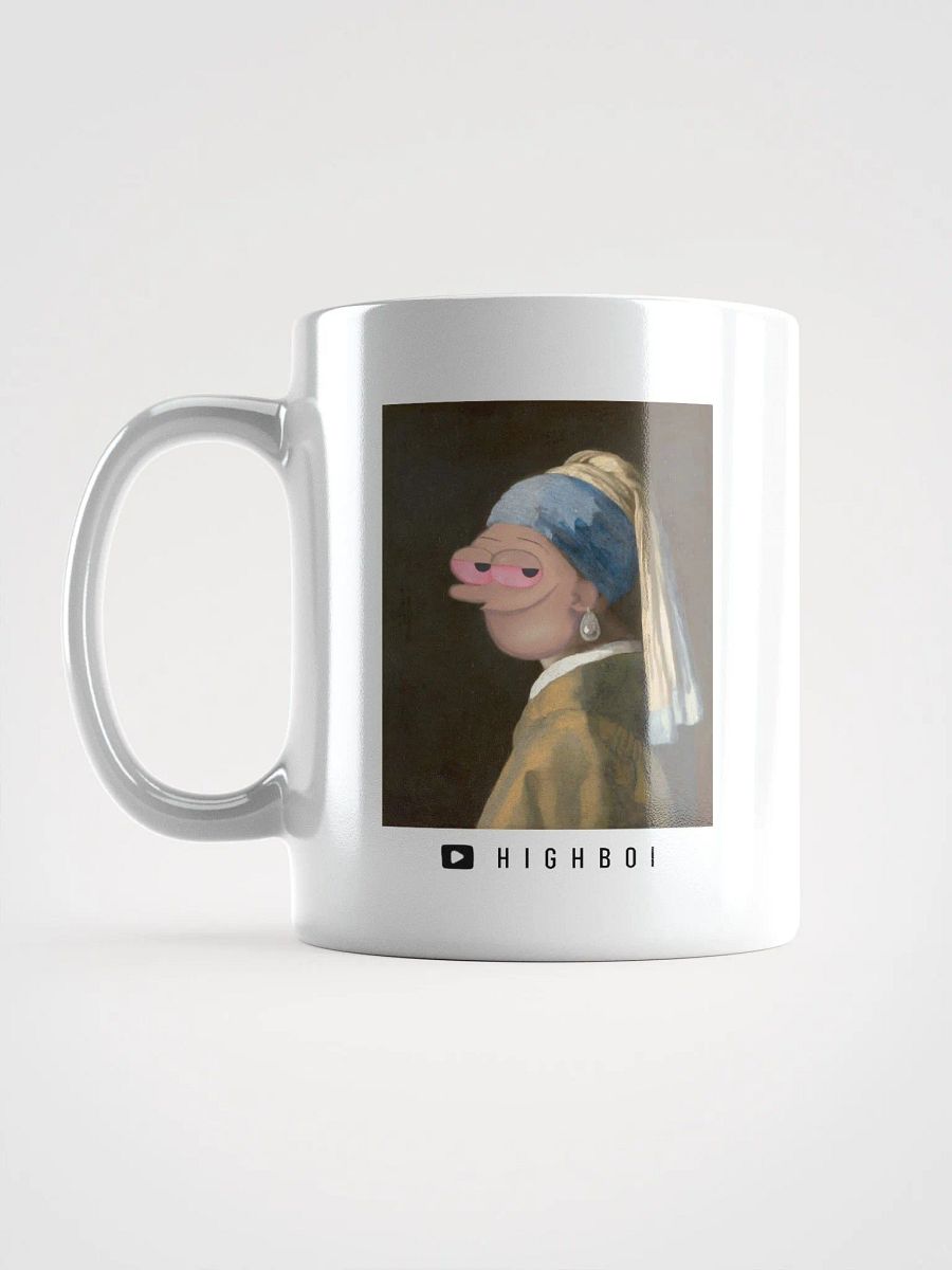 High Boi in pearl earrings Mug product image (16)