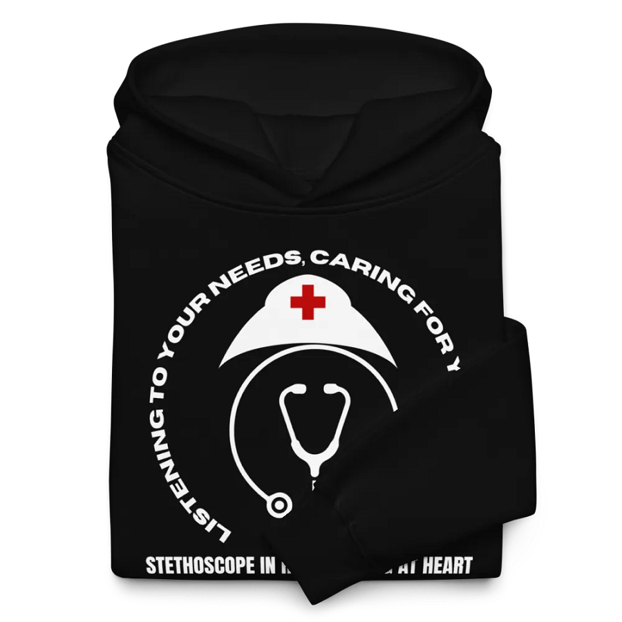 Heartfelt Care Nurse Hoodie product image (10)