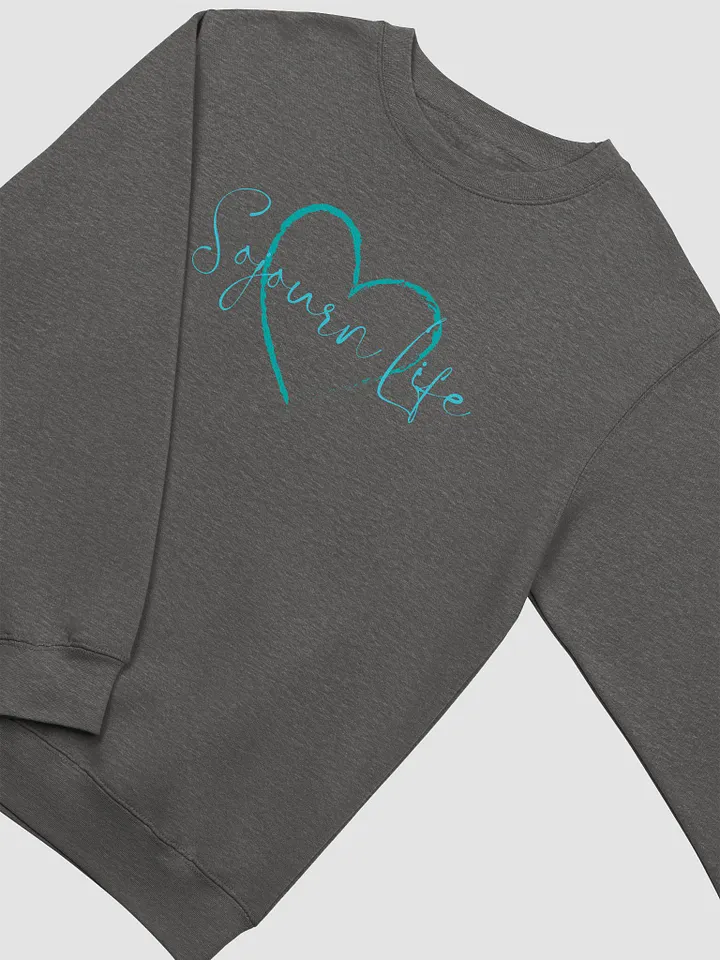 Sojourn Life Heart - Premium Crewneck product image (2)