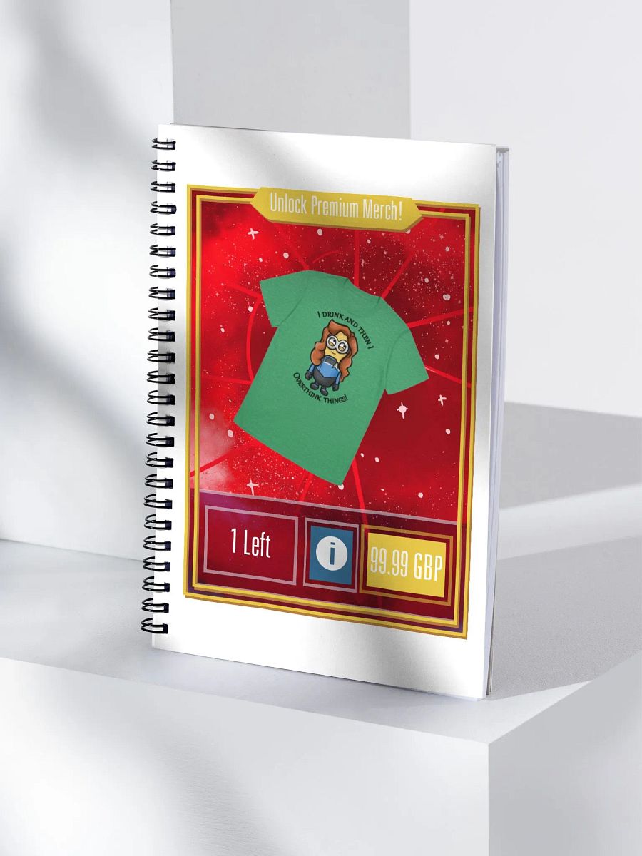 Premium Unlock Spiral Notebook product image (4)