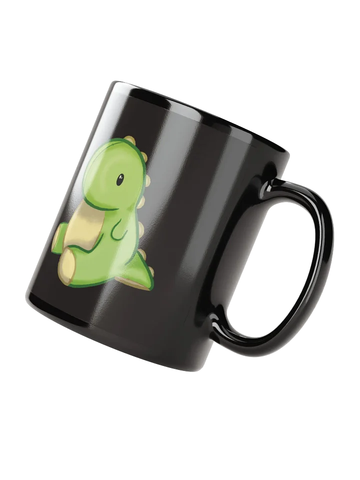 Rex Plushie Mug (black) product image (2)