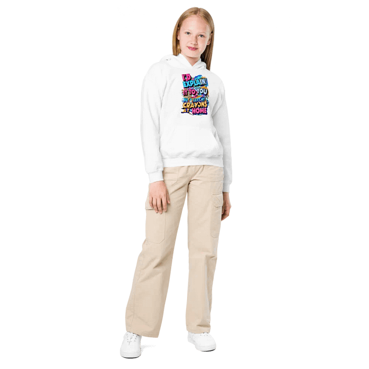 I'd Explain It To You But I Left My Crayons At Home (H001) product image (2)