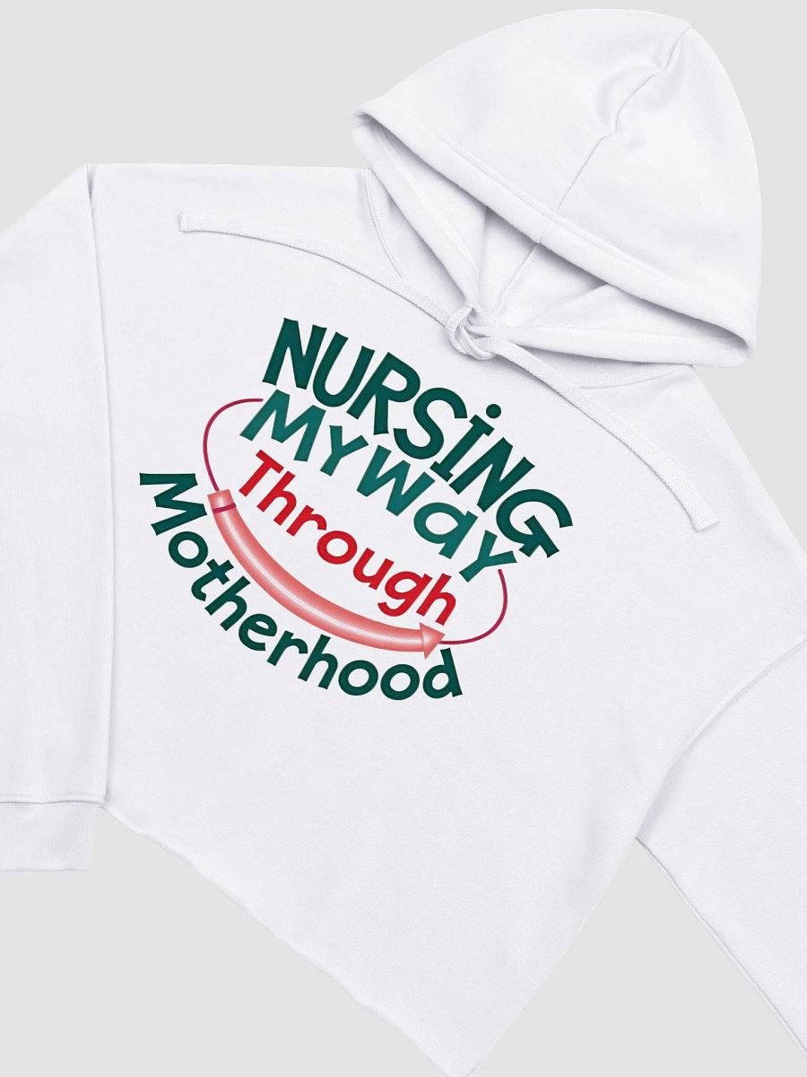 Nursing Through Motherhood Crop Hoodie product image (11)