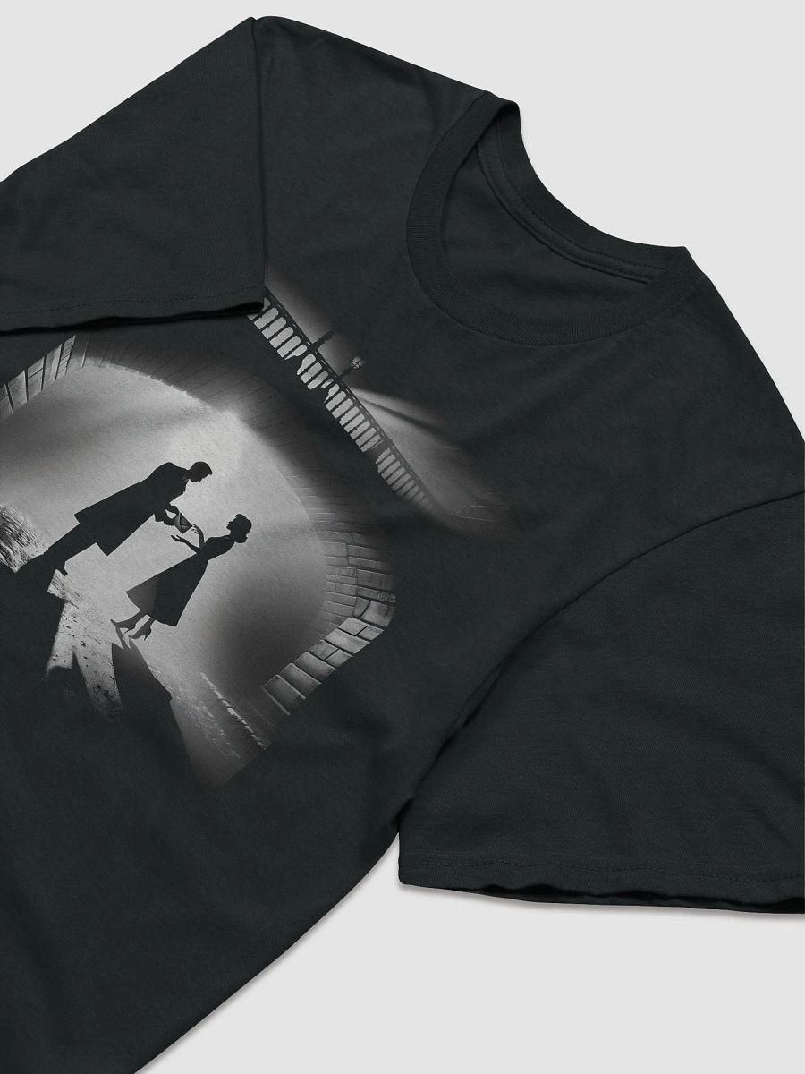 Mystical Encounter: Vintage Romance Under the Bridge (Front Print Womens Tee) product image (2)