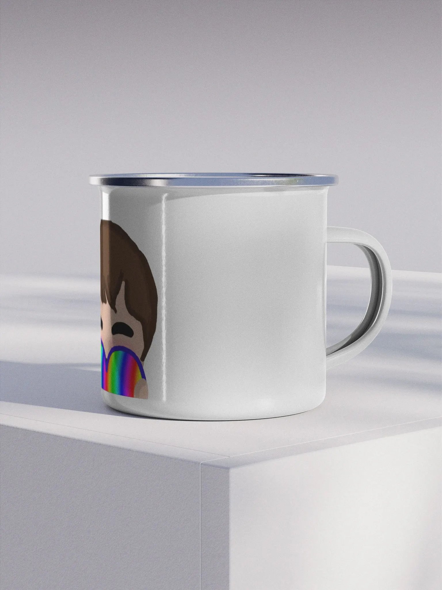 Love Emote Enamel Mug product image (4)