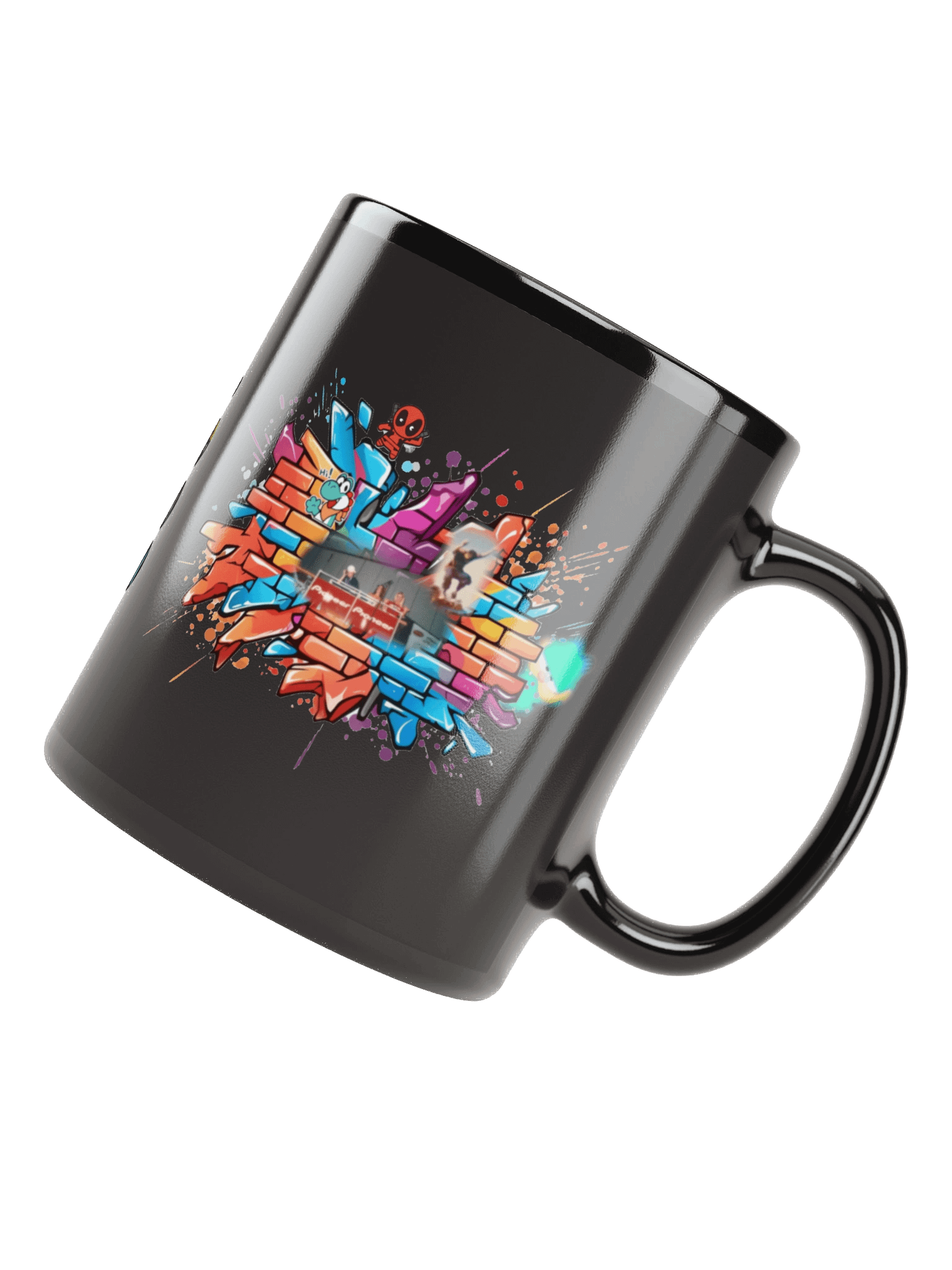 Mr. Digi Black Mug product image (7)