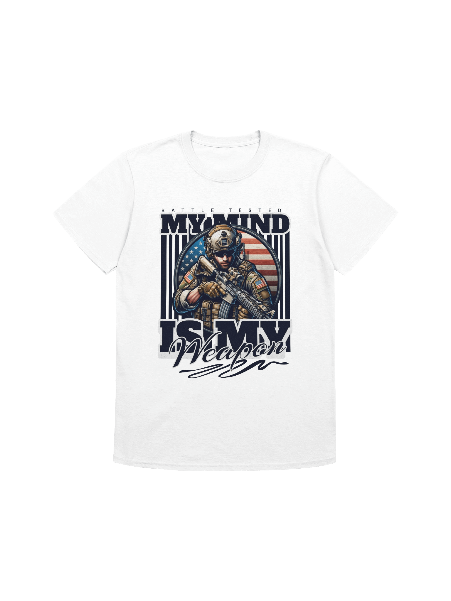 Battle Tested: My Mind Is My Weapon Tee product image (2)