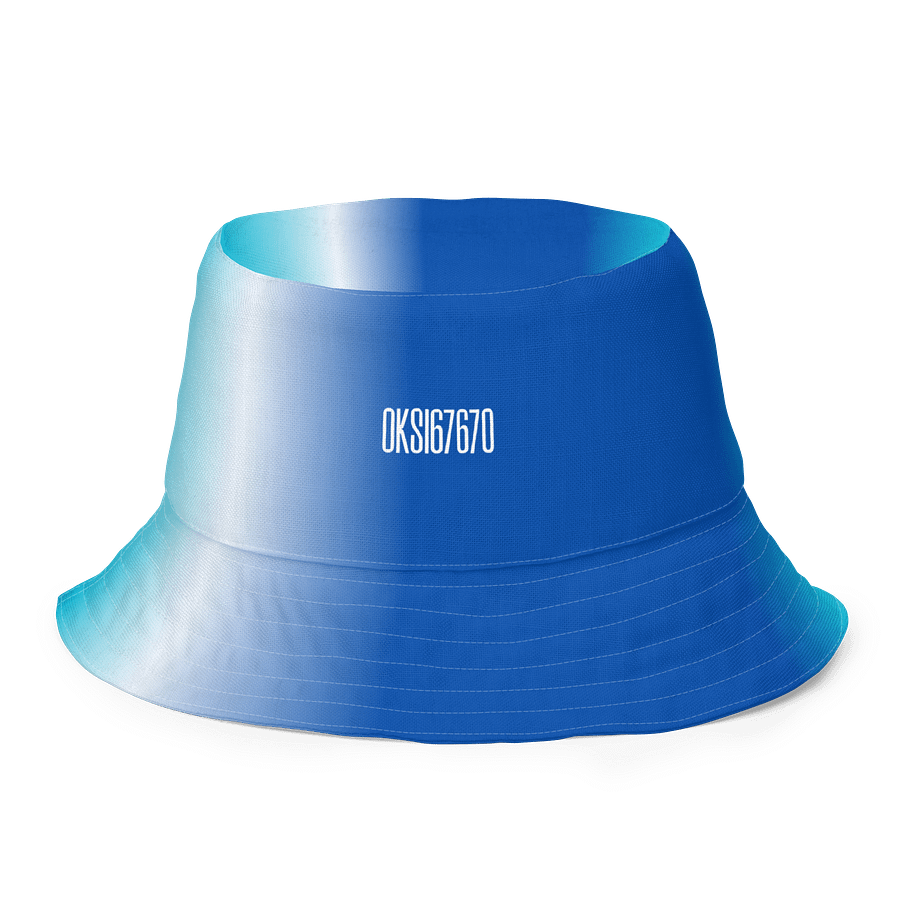 Symmetric Blue Mirage Bucket Hat product image (5)