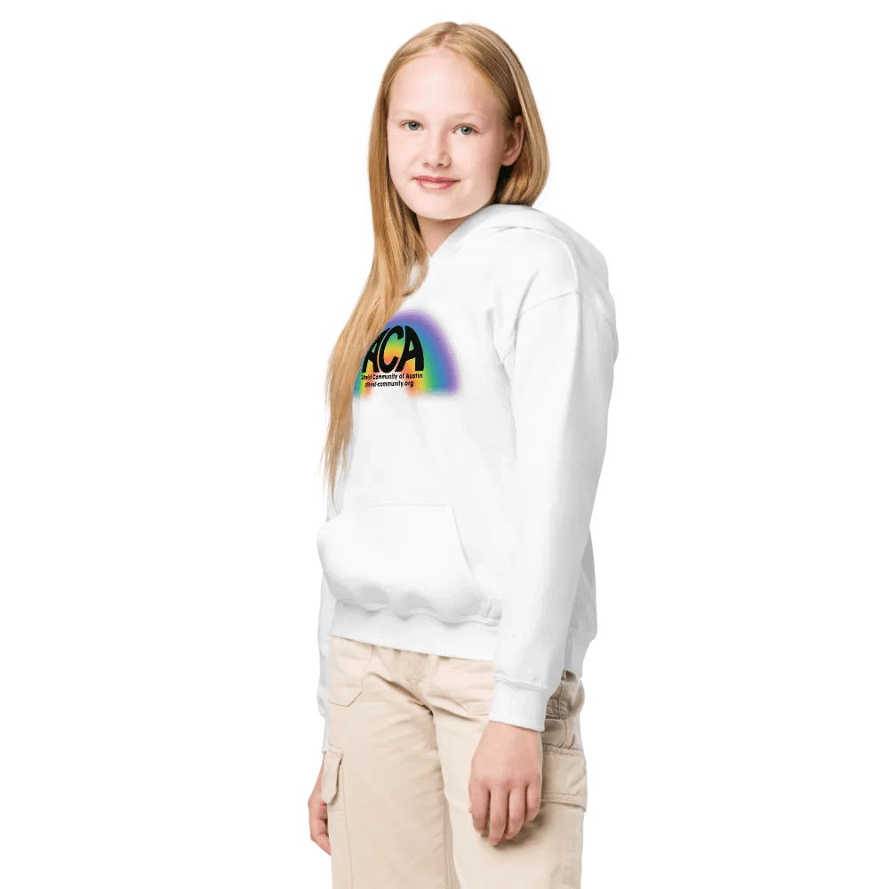 Youth Hoodie - The Atheist Community of Austin Rainbow product image (4)