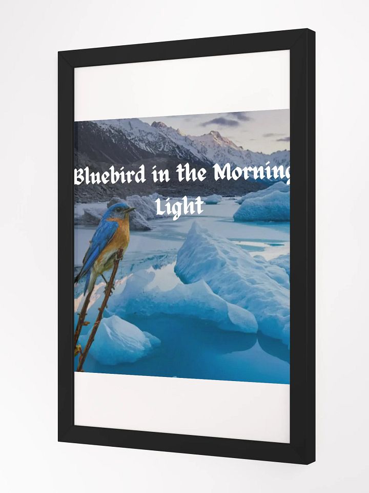 Wall Art Bluebird Framed High-Quality Matte Poster (in) product image (10)