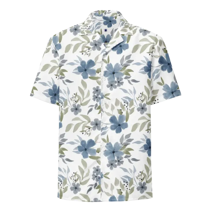 Breezy Blossoms Hawaiian Shirt product image (1)