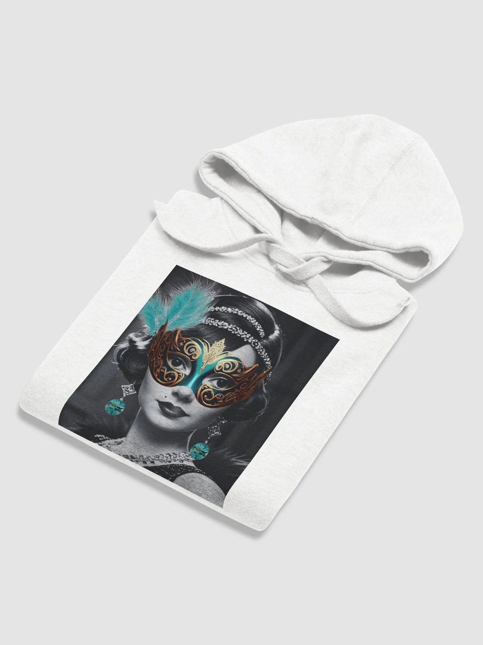 Masked Flapper - Luxe Hoodie product image (42)