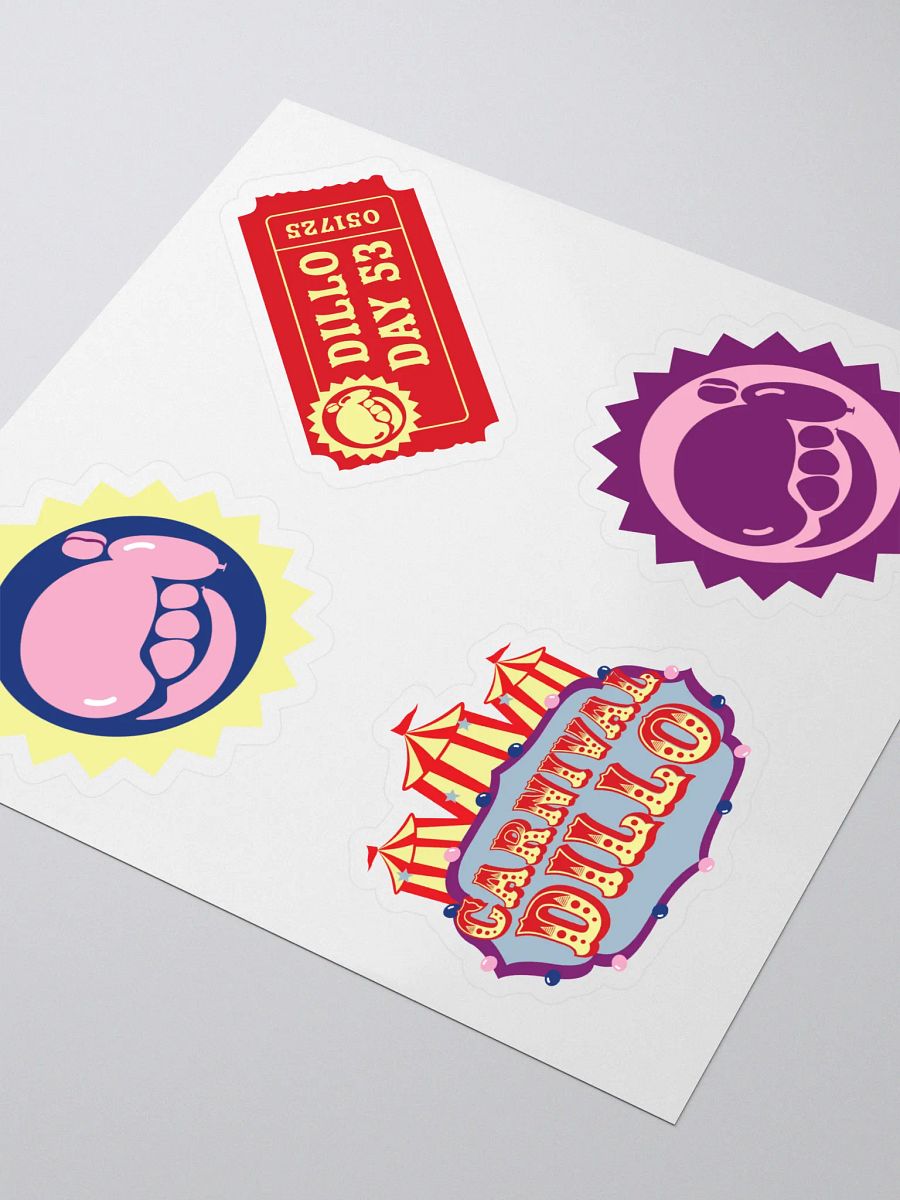 Stickers - Carnival Dillo Set 1 product image (3)