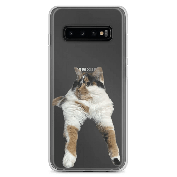 Calico Cat Clear Samsung® Case product image (2)