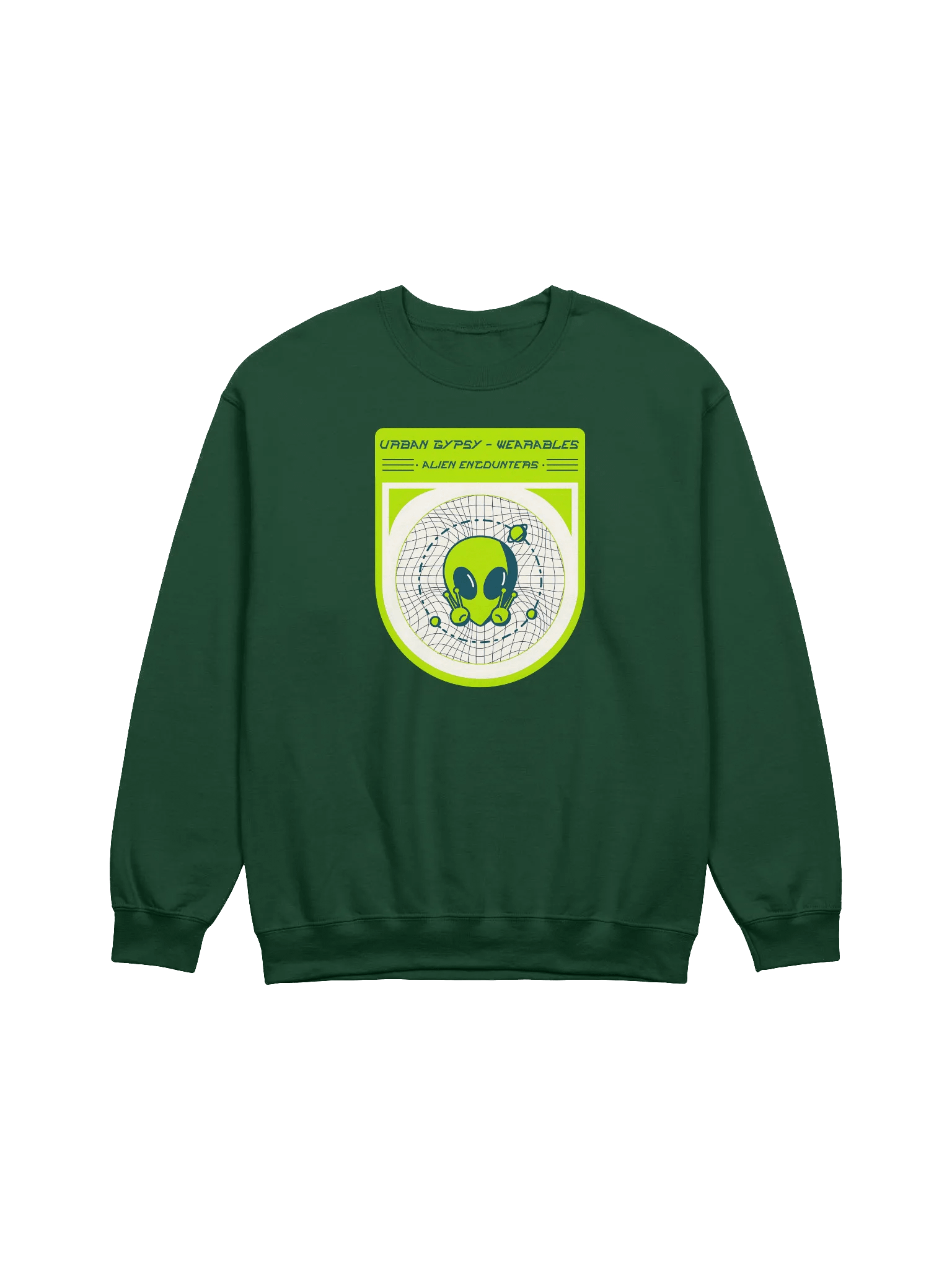 Alien Encounters Crewneck Sweatshirt product image (1)