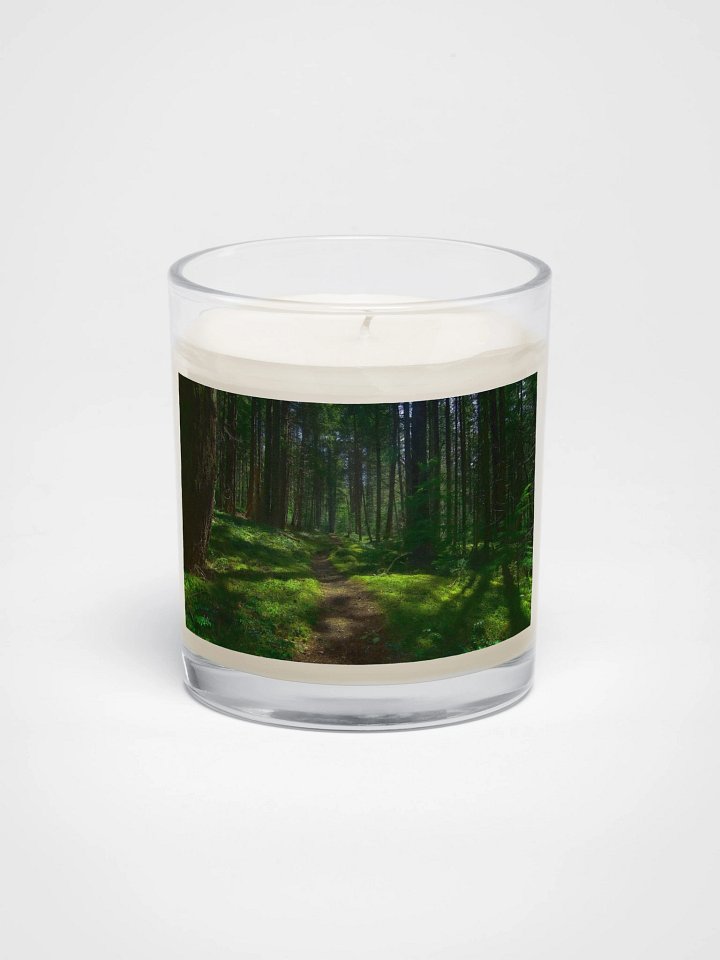 Lower Dungeness Trail Timber sun lighting Leaf Soy Wax Candle product image (1)