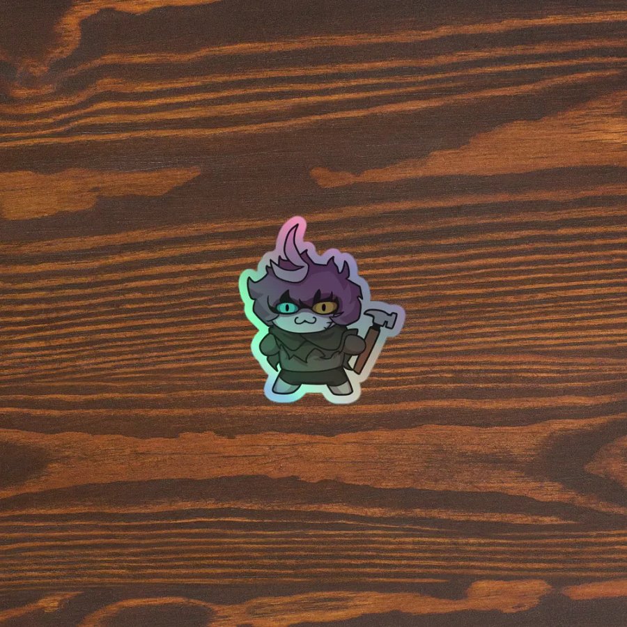 Break Your Ankles Holographic Sticker product image (3)