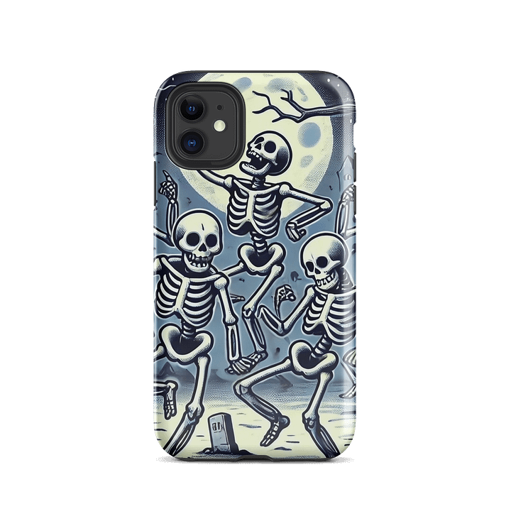 Dancing Skeletons iPhone Tough Case - Spooky Halloween Fun Design product image (1)