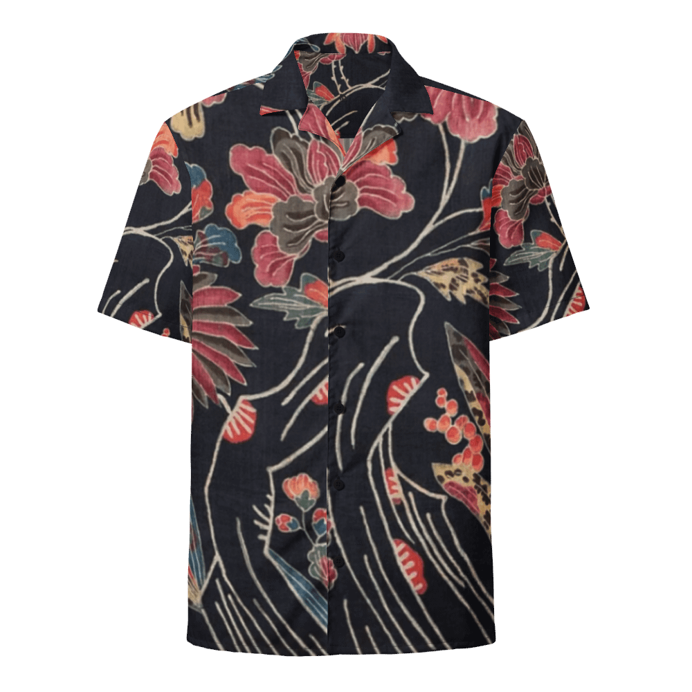 Red Flowers Hawaiian Shirt product image (1)