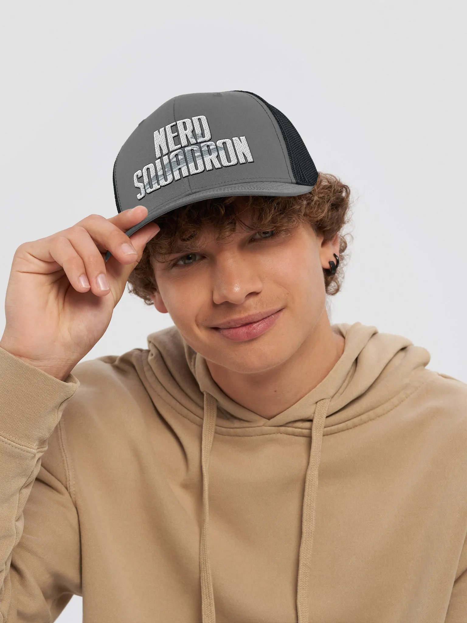 Nerd Squadron Trucker hat(Star Destroyer) product image (18)