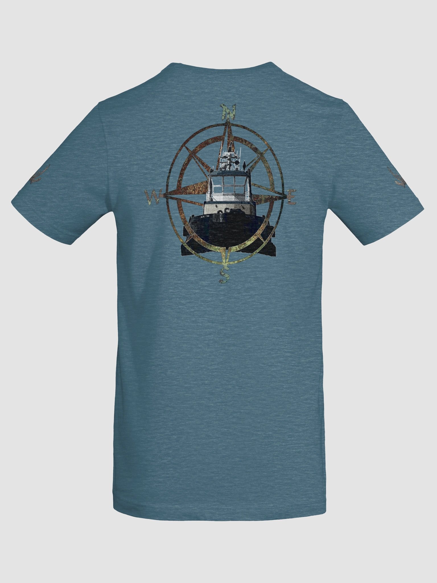 Compass Rose & Pacific Titan – Vigilant Marine Workwear | Twin Anchor Apparel Sternwatch Tee Line product image (8)