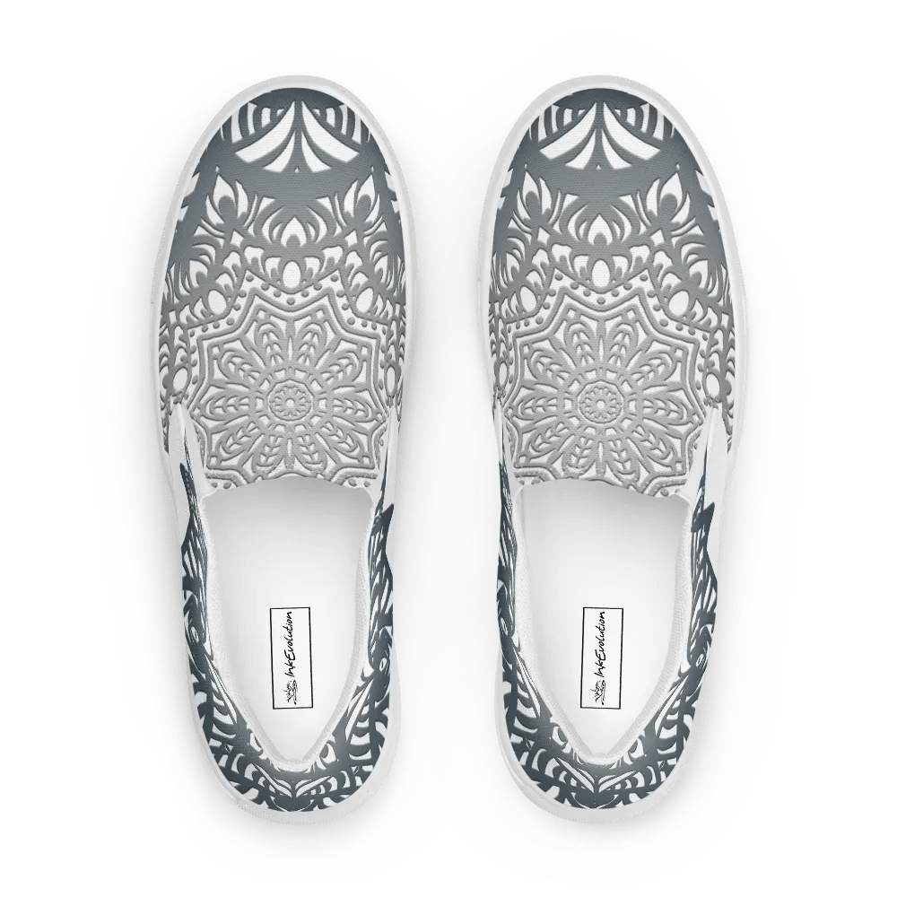Mandala Symmetry Women's Slip-Ons product image (9)