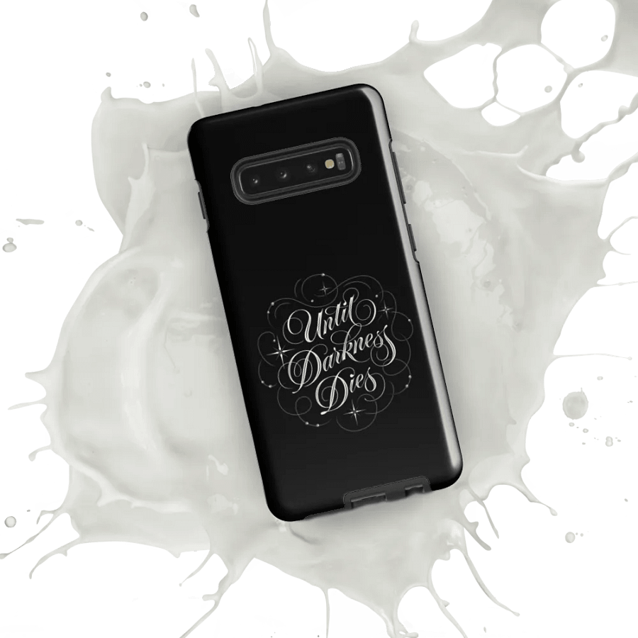 Until Darkness Dies (swirls design) Samsung Case product image (9)