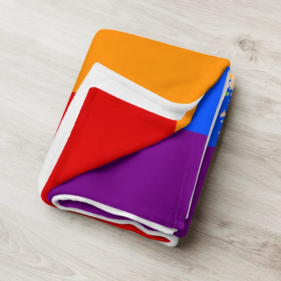 Rainbow Pride Fox Blanket (2023) product image (6)