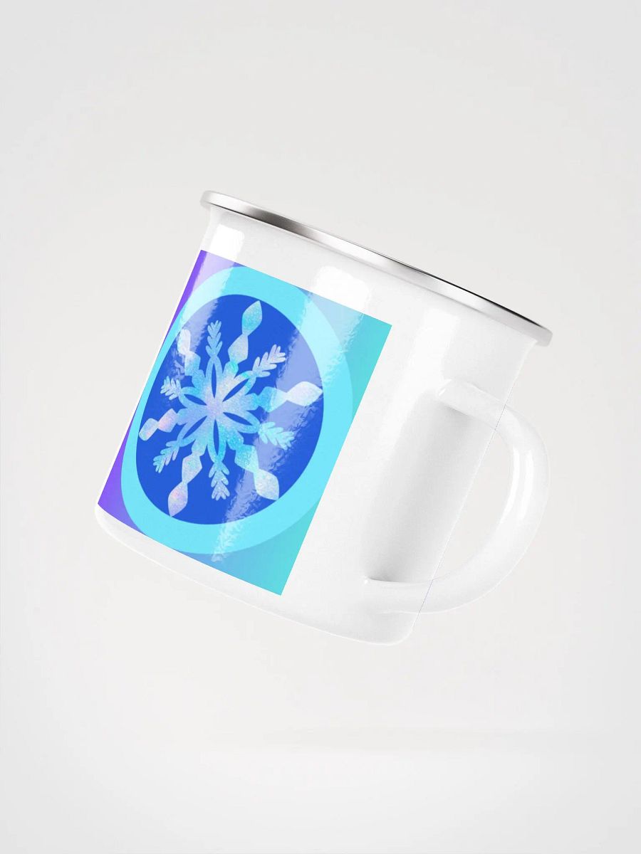 snowflake Enamel Mug product image (2)