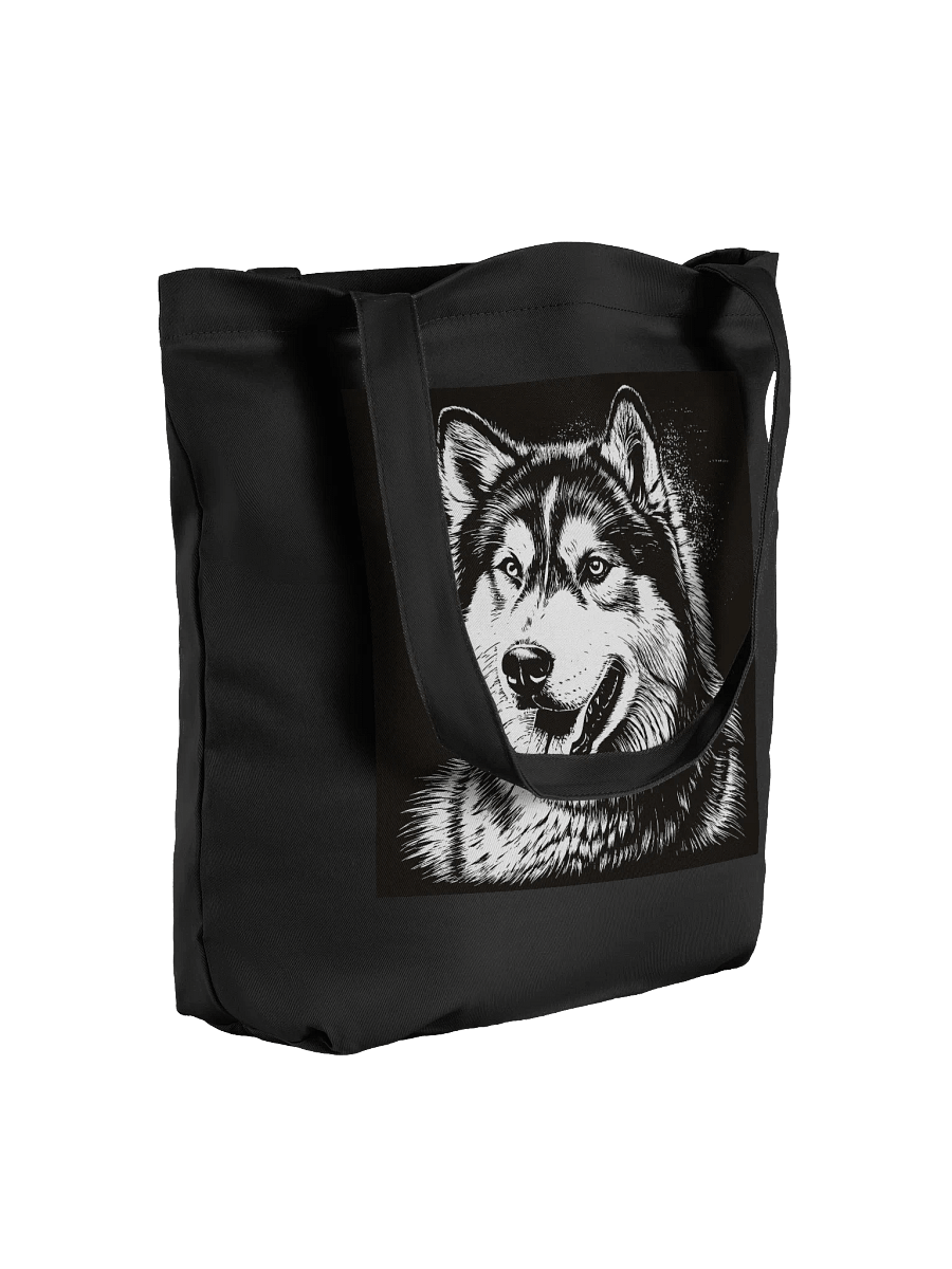 Alaskan Malamute Pencil Sketch Tote Bag product image (4)