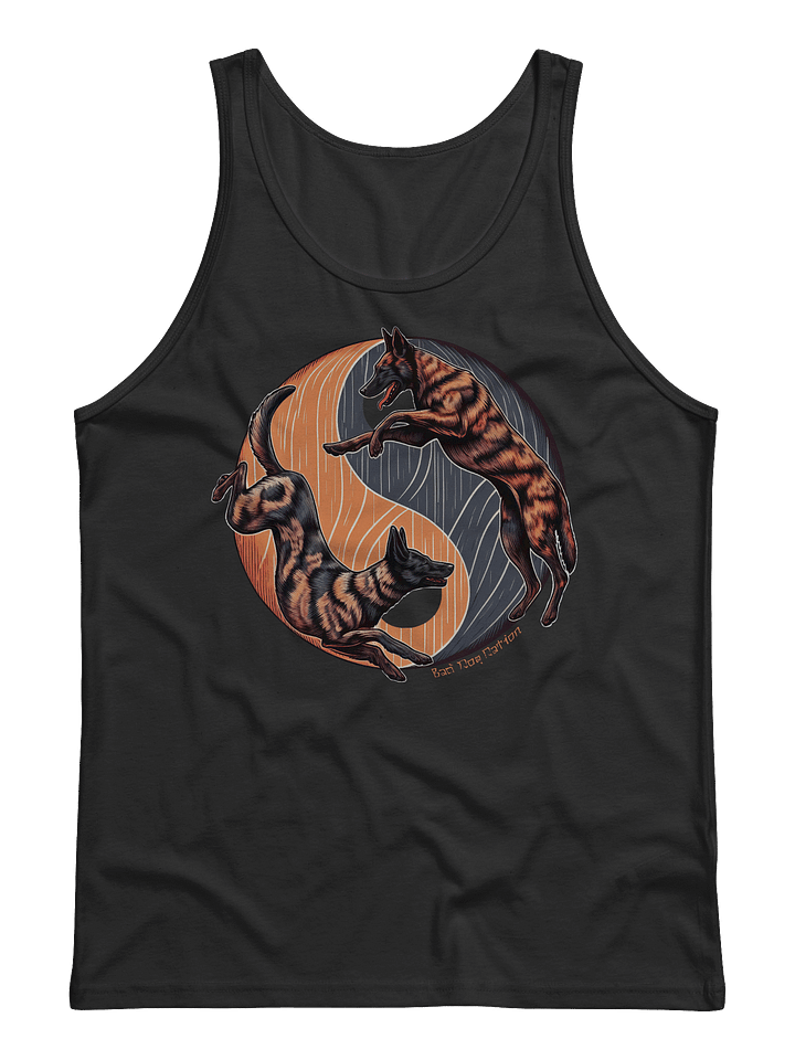 Dutch Shepherd Yin Yang - Premium Unisex Tank Top product image (1)