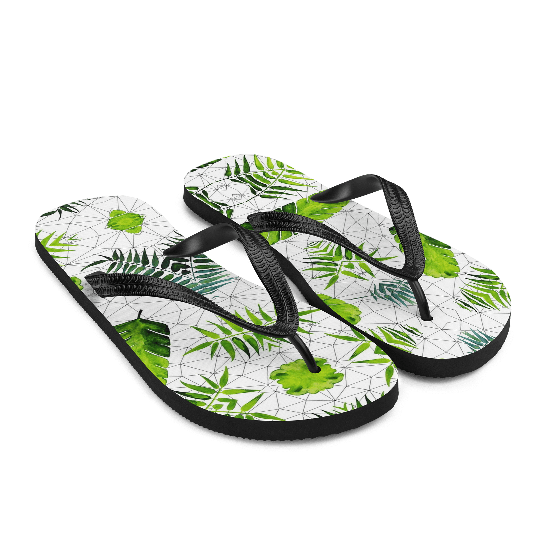 Tropical Leaf Flip-flops product image (7)