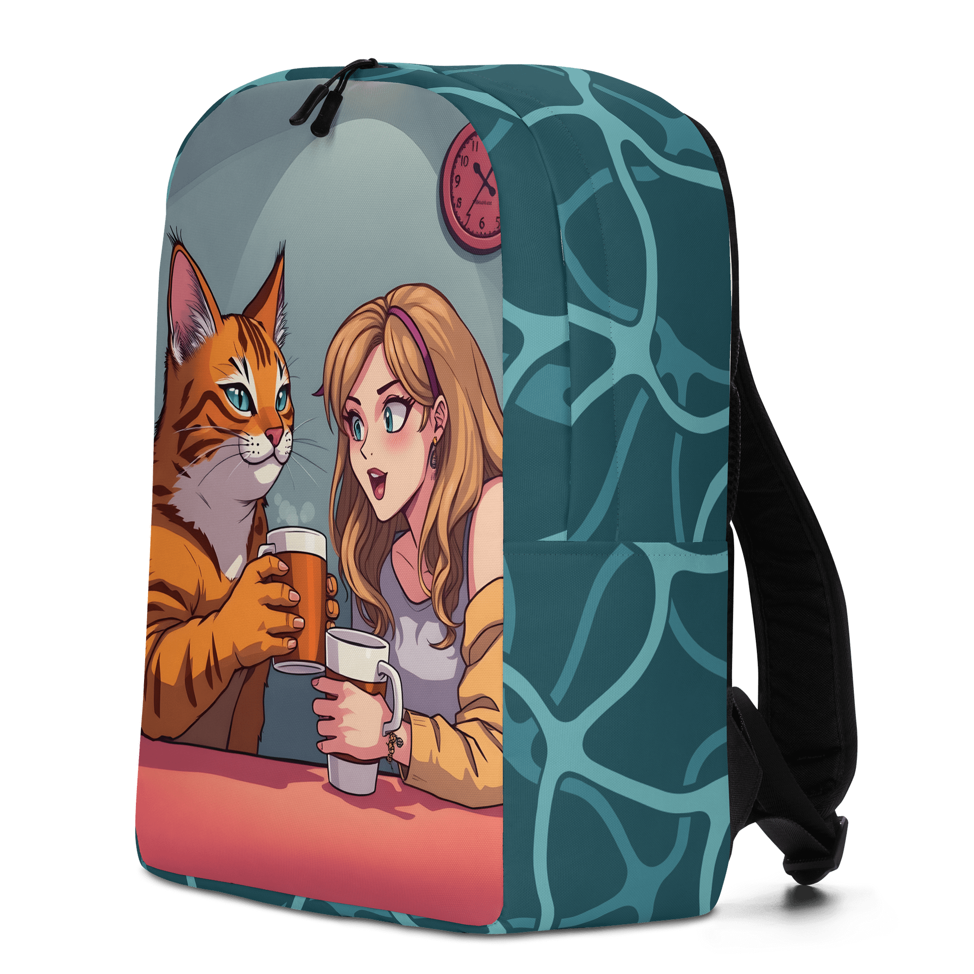 Minimalist Backpack-Coffee, Cuddles & Chemistry product image (2)
