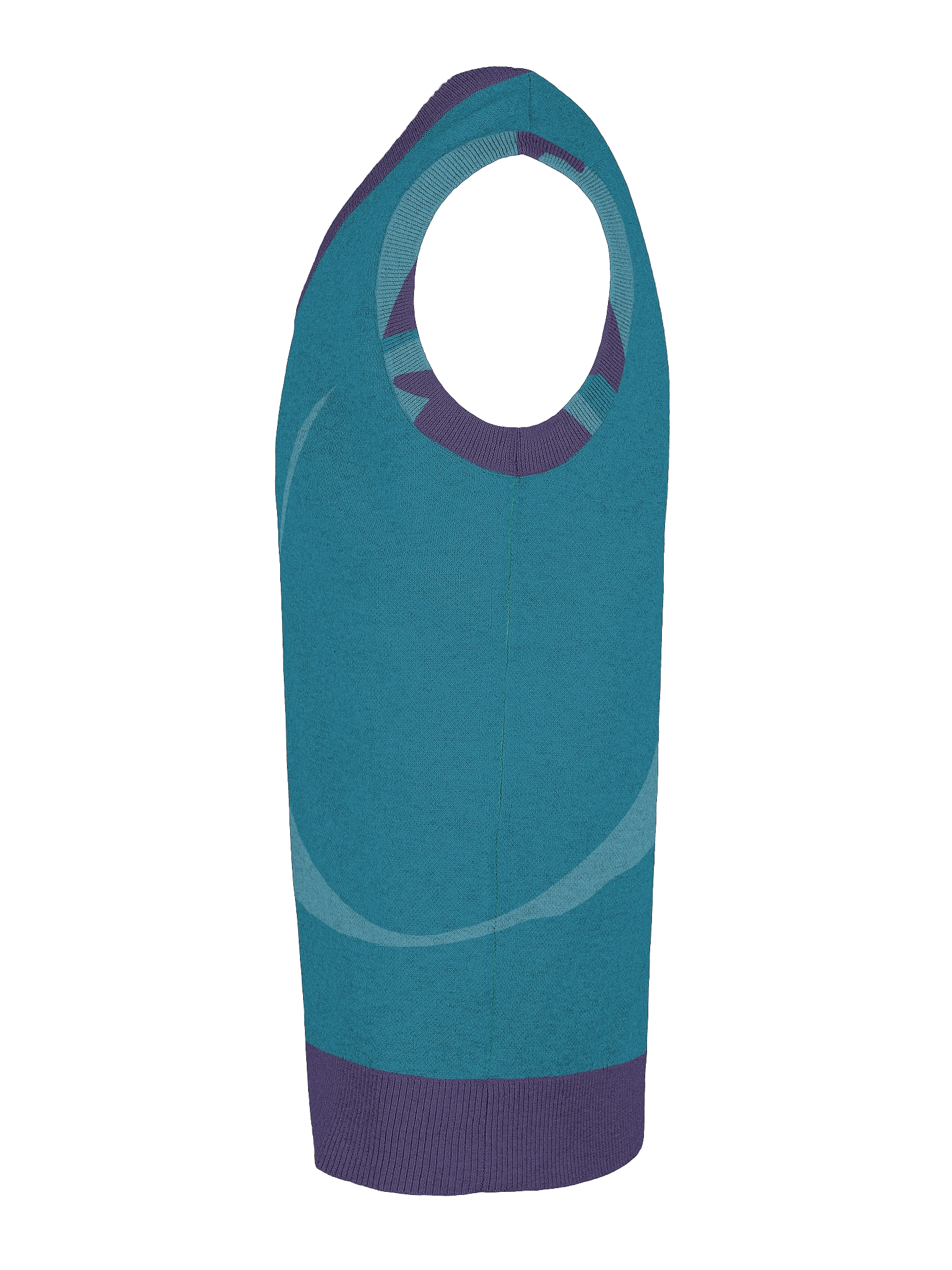 Teal Oshi Mark Vest product image (6)