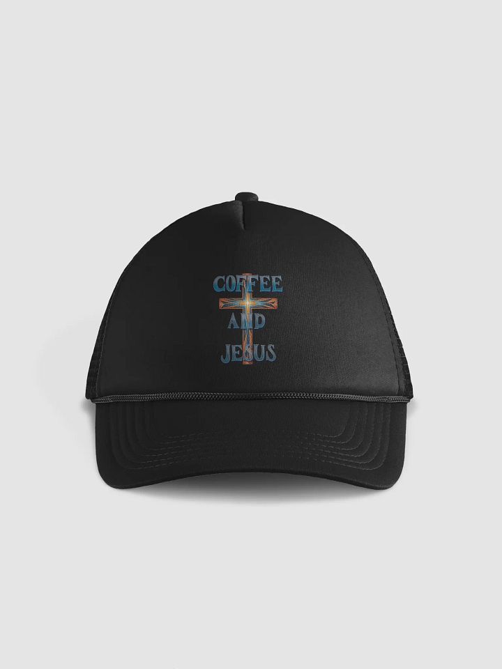 Radiant Cross Trucker Hat product image (1)