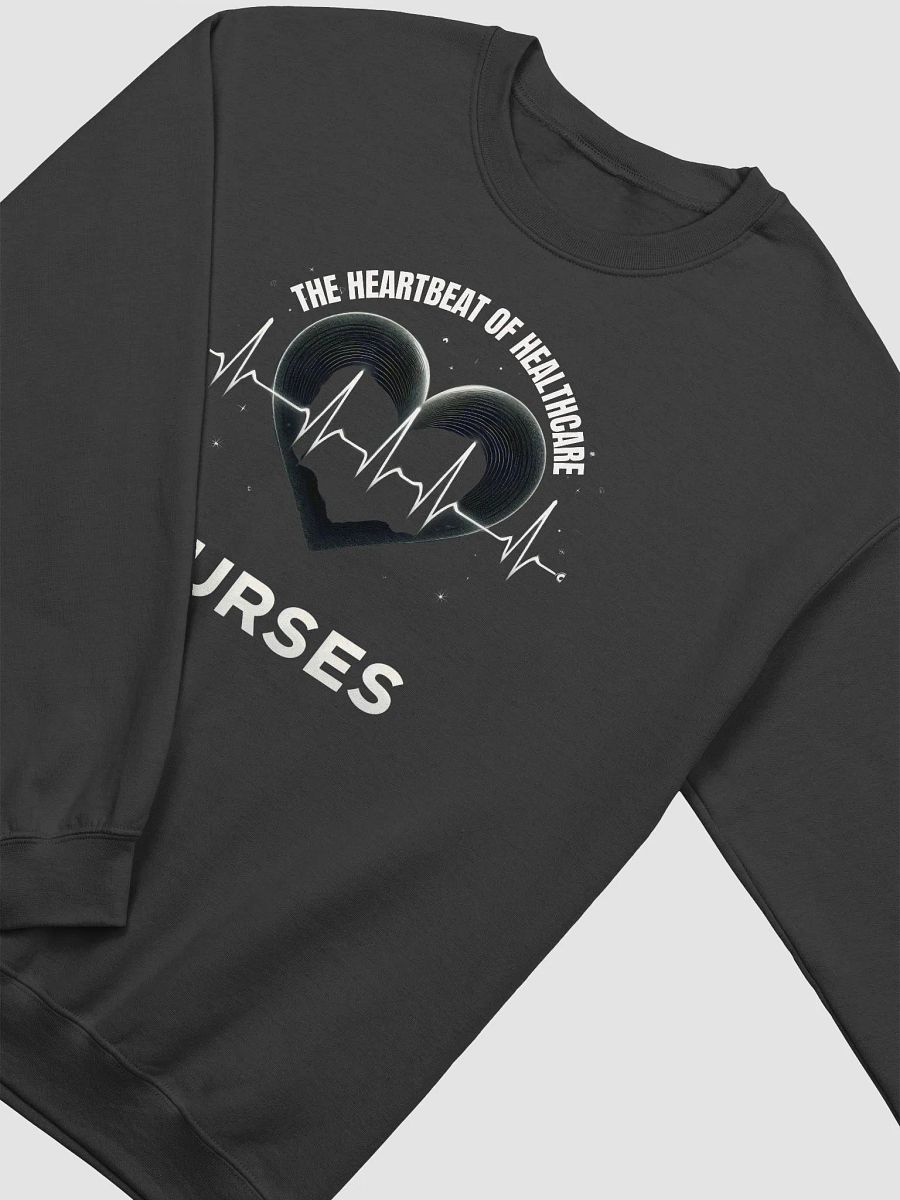 The Heartbeat Collection: Nurses Edition Crewneck Sweatshirt product image (2)