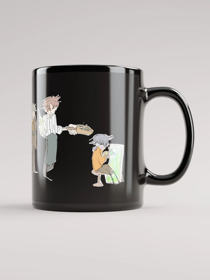 Waku waku high school student mug cup product image (1)