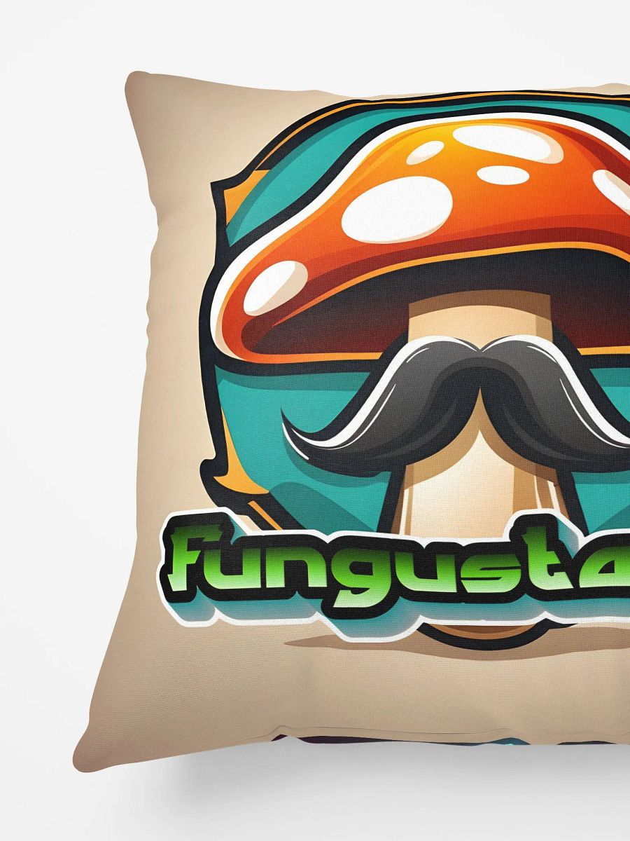 Fungustache All-Over Print Pillow product image (3)