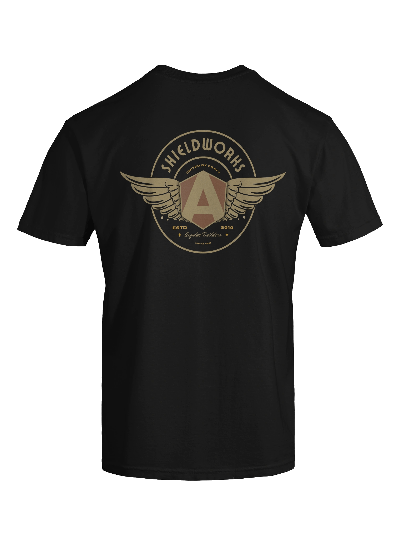 Shieldworks Local #201 “United by Craft” Heavyweight Tee product image (8)