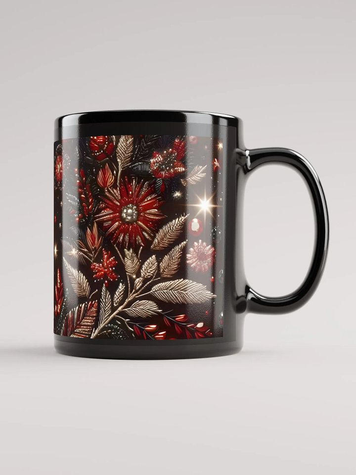 Festive Flora Glitter Mug product image (2)