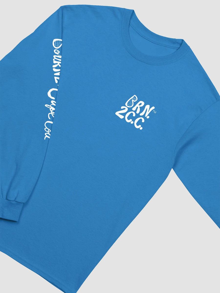Women's | BOURNE to Cape Cod™ | Ultra Cotton Long Sleeve T-Shirt by Gildan | White Logo on Multiple Colors product image (3)